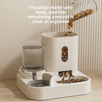 2-in-1 Automatic Pet Food & Water Dispenser Station (Extra Large)