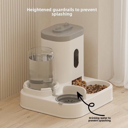 2-in-1 Automatic Pet Food & Water Dispenser Station (Extra Large)